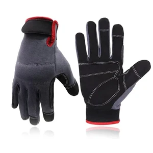 Durable And Breathable Full Finger Work Gloves For Gardening And Machinery Handling
