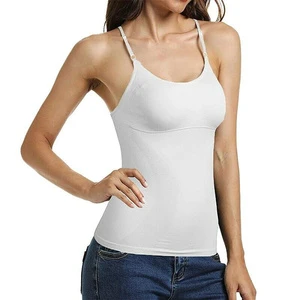 Professional Women's Nylon Spandex Tank Top New Style Summer Gym Fitness Vest Solid Casual Knitted Yoga Top Plus Size Sports
