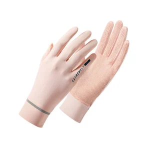 Wholesale UPF 50+ Anti-UV Sunscreen Gloves Sun Protection Hand Gloves For Fishing Hiking Outdoor Sports Driving Gloves