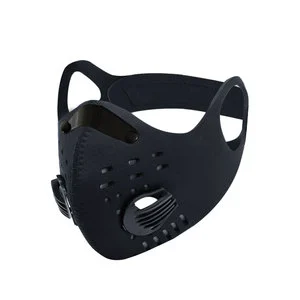 Factory Price Dustproof PM 2.5 Sport Motorcycle Cycling Reusable Mask With Exhalation Filter Valves Riding Face Mask