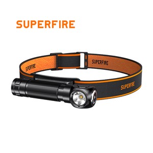 Waterproof Rechargeable LED Right Angle Work Light With Headband 18650 Battery Strong Magnet & Strobe Modes