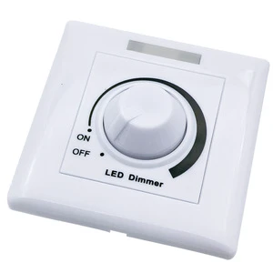 New 86-type knob 12-24 dimmer 30A manual knob intelligent dimmer