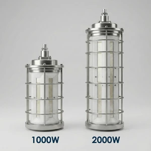 2000W Submersible LED Fishing Light IP68 Protection 360 Beam Angle Stainless Steel Construction for Offshore Fleets