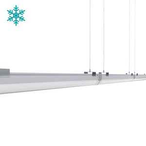 IP66 Slim LED Linkable Emergency Light for Freezer -40°C Cold Storage Light 40W Dimmable Tri-Proof 50000Hrs Lifespan 5Y Warranty