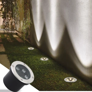 IP67 Waterproof LED Outdoor Spotlight 5W Recessed Floor Lamp For Garden Yard Deck Landscape Lighting For Underground Use