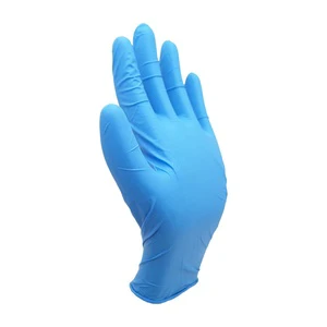 Durable Disposable Nitrile Gloves Blue Food Gloves Nitrile Manufacturers Powder Free Disposable Nitrile Gloves