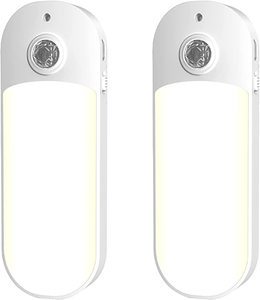 Smart Light Charging Induction Cabinet Lights Long Battery Life Rechargeable Led Motion Sensor Night Light