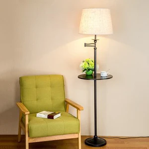 Modern Retro Vertical LED Table Lamp For Home Living Room Or Bedroom Iron Body Night Light With Decorative Floor Lamp Design