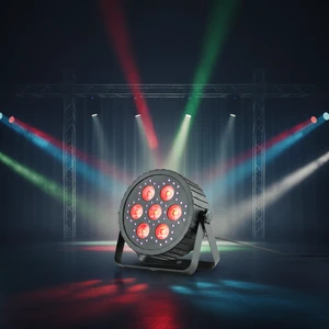 22W RGBW LED Aluminum Alloy Stage Light DMX512 Auto Sound Remote Control Universal Voltage for Concert Wedding Club Events