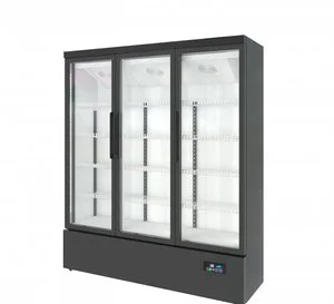 LED Light Single-Temperature Refrigeration Equipment Cooler LED Lighting Display Cooler Showcase for Food Storage