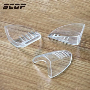 S008 White Transparent Eye Shield Plastic TPU Side Glass Safety Product Industrial Safety Glasses Personal Health Protection