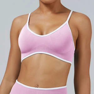 2026 Yoga Nude-style Backless Bra with Underwire Lingerie for Casual Fitness and Sports Wear, Stretchy and Shock-absorbing Top