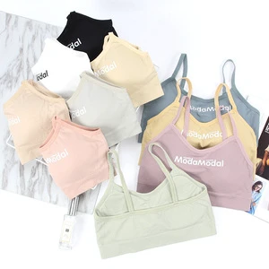 The New Listing Lady Camisole Top Solid Color Summer Women Bras Vest