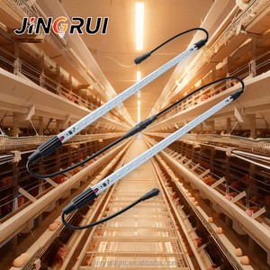 Full Spectrum T5 T8 LED Poultry Light Tube Customized Spectrum For Chick Growth And Layer Egg Laying