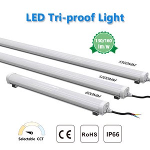 LED Tri-proof Light Dustproof, Moisture-proof Cold Storage Low-temperature Lighting IP66 Long Strip