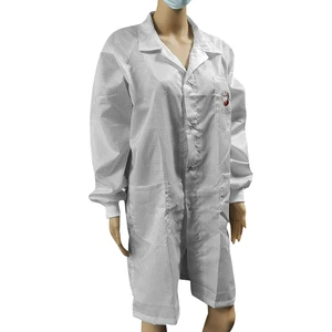 ALLESD Cleanroom Separate Anti Static Suit EPA Areas 5mm Stripe ESD Clothings