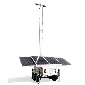 Solar LED Tower for Lighting