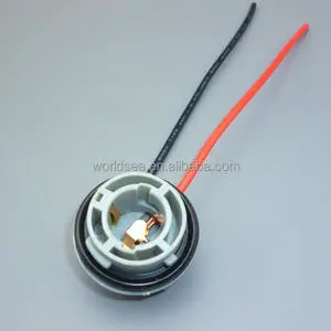 1156 BA15S Female Auto Socket 12V Led Light Bulb Extension Socket Connector Pre-wiring Plug