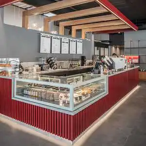 Display Rack Restaurant Furniture Food Cart Checkout Counter Display Showcase Vitrinas De Exhibition Refrigerada Storage Cabinet