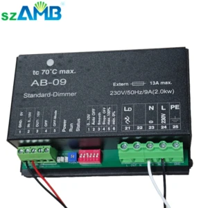 Chicken House Light Controller 220v Dimmer 2000W Poultry Light Dimmers Led Light Controller Dimmer 220v