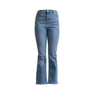 Women's Loose Fit Straight Blue Denim Jeans Breathable Washable Eco-Friendly Windproof 100% Cotton Solid Hip Hop High