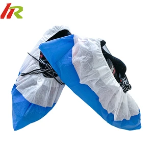 Disposable Medical Non Woven Shoe Cover Wholesale Pp Cpe Pe Non Slip Shoe Cover