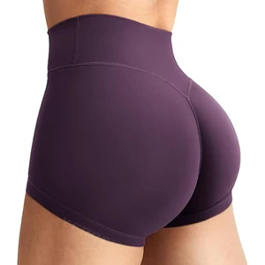 High Waist Biker Shorts for Women Plus Size Athletic Gym Running Pilates Yoga Sport Short Workout Shorts