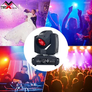 Professional 230W 7R Beam Mini Moving Head Lights with DMX512 Control and Prism for Theme Park Stage Lighting