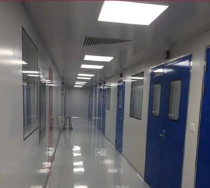 New Class 100/1000/10000/10000 Modular Hard Wall Clean Room/Booth with CE ISO GMP Certification Stainless Steel Construction