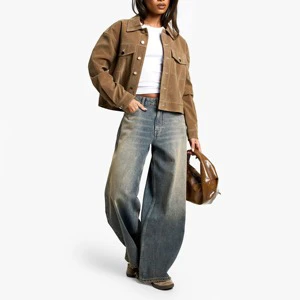 Premium Latest Women's Wide Leg Jeans Collection Trendy Comfortable and Stylish Denim for Women Washed