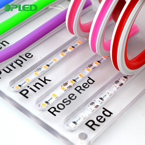 OPLED Para Letrero Decoration Flexible 12v Signs Materials Luces Luz Rgb Lamp Tubing Silicone Rope Strip Flex Led Neon Light