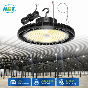 UFO LED HIGH BAY LIGHT 500W/400W/300W 5000K 100-277VAC Warehouse Lighting Industrial Lumileds Lamp Ceiling Lights