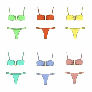 Custom Bathing Suit Women UPF50 Swimsuit Vendors 2026 Summer Eco-friendly Anti-chlorine Recycled Swimwear for Beach Parties