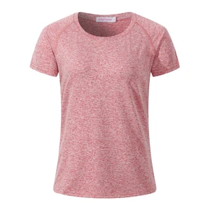 Wholesale Women's Casual Loose Fit Short Sleeve Breathable Yoga Workout T-Shirts Athletic Tops Summer Gym Tee