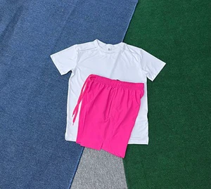 Casual Sports Women's Set Quick Dry Short Sleeve T-shirt ShortsCombo