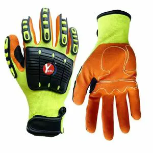 NITRILE Anti-Impact Safety Gloves