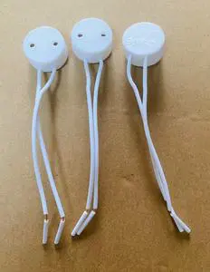 G13 T8 Round Fluorescent Lampholder Socket with Wire for 10CM 20CM