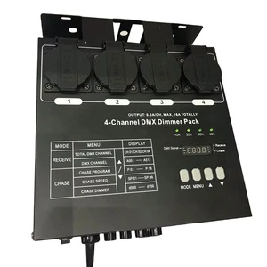 Fengya 4-Channel 4KW DMX Dimmer Pack AC220V 1 Year Warranty