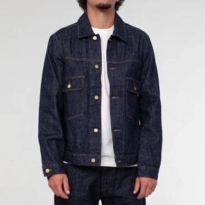New Stylish Winter Men's Denim Jacket 100% Cotton Streetwear OEM Customizable Windproof Breathable Quick Dry Front High Quality