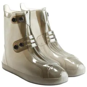 PVC Shoes Cover Anti-Slip Thickened Non-Disposable Rubber Shoe Cover Outdoor Slip Protective Shoe Cover