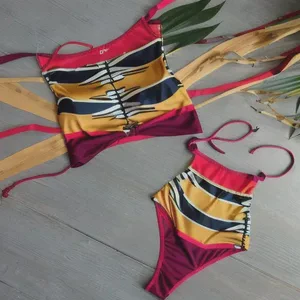 2026 New OEM Women's Swimwear Manufacturer Custom Beachwear Tight Camisole One Piece Swimsuit