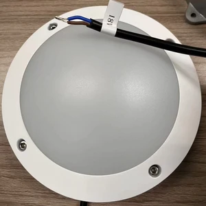 DC12V/24 9W D150mm PWM Dimmable IP65 Side The Wire Ceiling Lamp For Chicken Room Farm LED Lamp