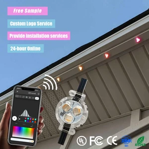 Wholesale 30mm Full RGB Color LED Point Lights New WS2811 Facade Permanent Lighting IP68 Aluminum Alloy 10-Year Warranty