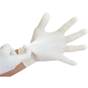 Disposable 5MIL Latex Gloves with Touch Screen Compatibility Non-Slip & Dust-Free Cut Edge Cuff 24CM Length General Purpose Use