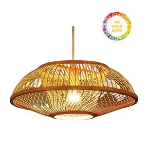 Decorative Handmade Bamboo Lamp From Vietnam Wholesale Export High Quality Craft Lighting For Home Office Cafe And Resort