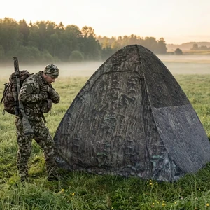 58x56 Inches Standoff Blocking Ultralight Quick Pitch Concealed Wildlife Viewing Gear Water Resistant Fabric