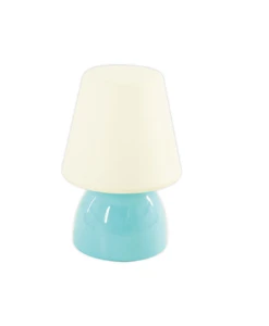Modern Style Customized Color Glass Table Lamps for Living Bedroom Soft Mushroom Decorative Lights WiFi Connectivity AC Power