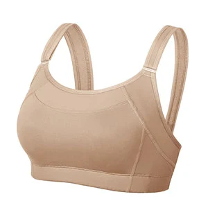 Personalized Yoga Fitness Sports Bra Women Custom Made Quick Dry Eco-Friendly Breathable Front Logo Medium Support Simple