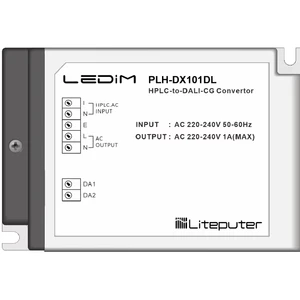 Street Light Dimmer Converter PLC to DALI High Efficiency Lighting Control