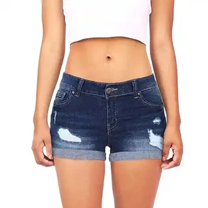 Summer New Arrival Elegant Women's High A-Line Denim Shorts Loose Button Casual Straight Light Hot Girl Skirt